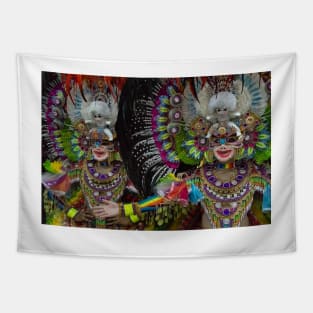 Masskara Festival Bacolod City Philippines Tapestry