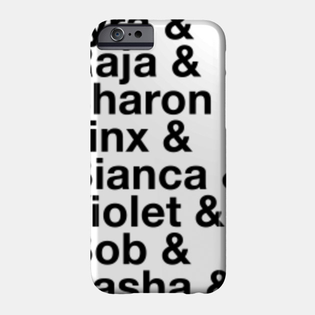 Drag Queen Winners All Names Season Ten Race Minimal Tee