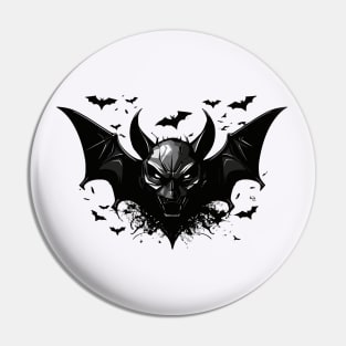 black bat night Pin