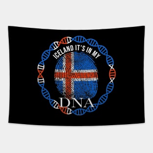 Iceland Its In My DNA - Gift for Icelandic From Iceland Tapestry