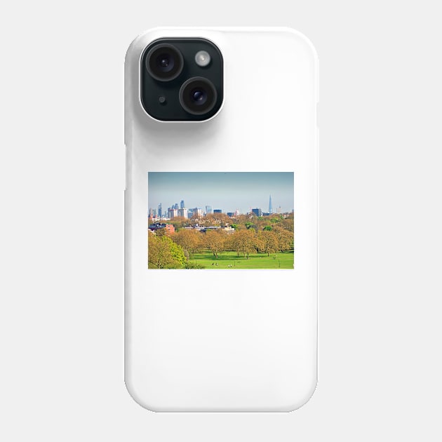 London Skyline Cityscape Primrose Hill Phone Case by AndyEvansPhotos