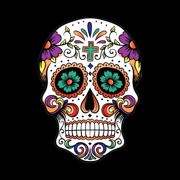 Calavera mexico by sevencrow