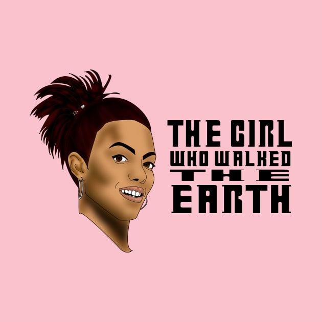 The Girl Who Walked The Earth by SamSteinDesigns