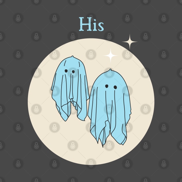 His, Matching Ghost Couple style 1 by Artsy2Day