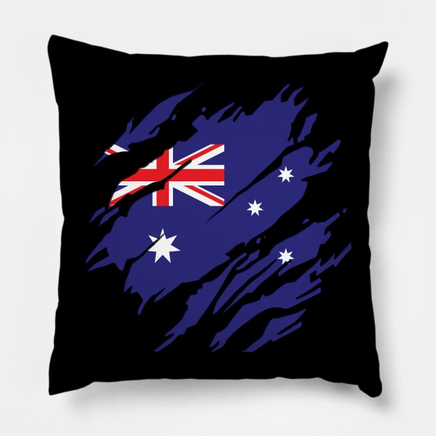 Australia Always Pillow by Imaginariux