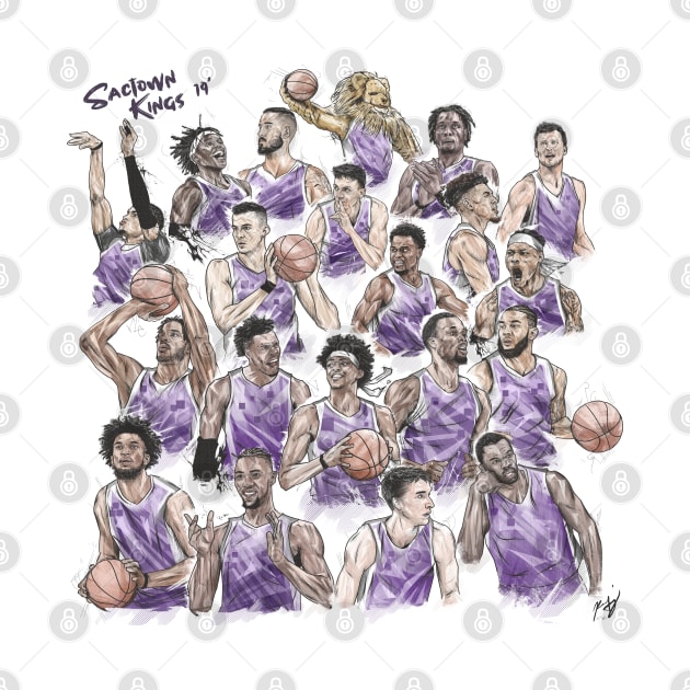 Sactown Kings 19' by PinkSushi