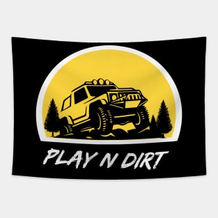 Off-Roading Fun - Play N Dirt Tapestry