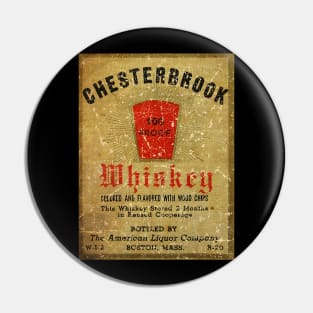 CHESTERBROOK BEER Pin