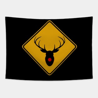 Rudolph Crossing Tapestry