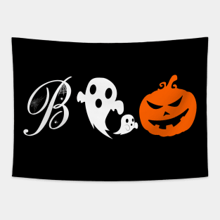 Halloween Boo Gift Idea Tapestry