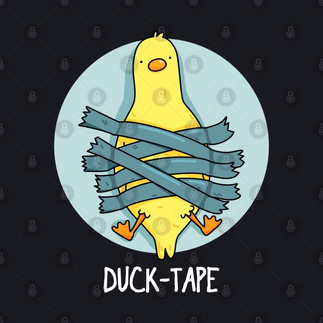 Duck Tape Cute Duct Tape Duck Pun by punnybone