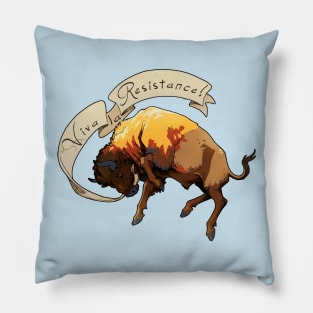 Resistance Bison Pillow