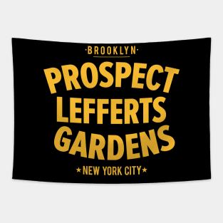 Prospect Lefferts Gardens Minimalist Design - Brooklyn, New York Tapestry