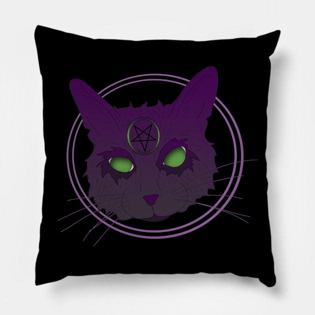 Witchy Pillow by schockgraphics