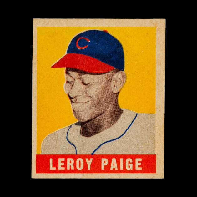 Satchel Paige 1948 Leaf by BlackBoxHobby