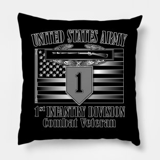 1st Infantry Division- Combat Veteran Pillow