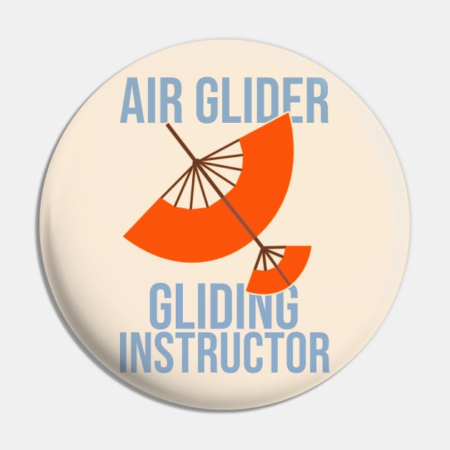 ATLA: Air Glider Gliding Instructor Pin by artsylab