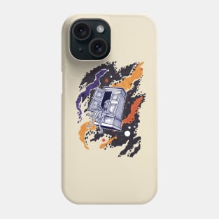 CTHULHU FLYING THROUGH SPACE IN A WARDROBE Phone Case