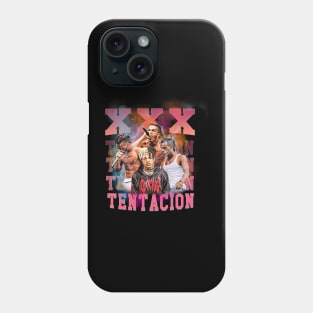 XXX tentation bootleg hip hop t shirt design Phone Case