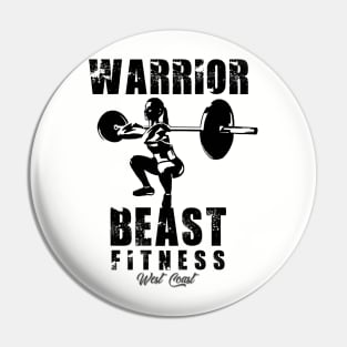 Workout Warrior Pin