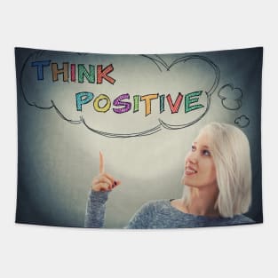 think positive Tapestry