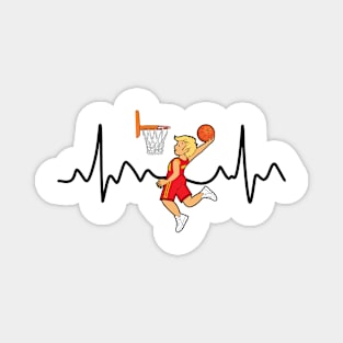 Basketball Pulse Magnet