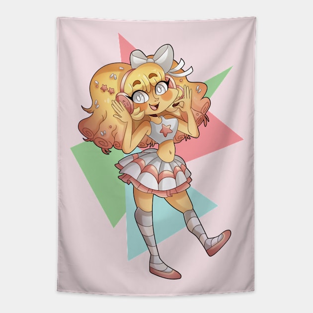 Tiffany the Streamer Tapestry by Elliecupcakes