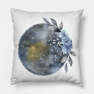 Celestial Full Moon-Full Moon Pillow