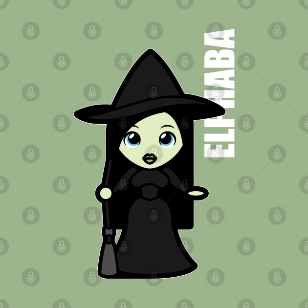 Elphaba Tooniefied by Tooniefied