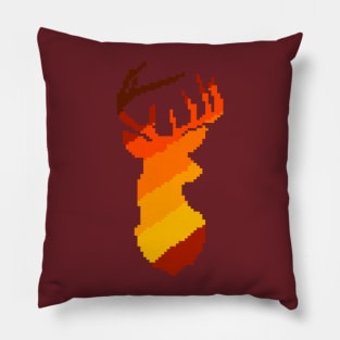 8-Bit Pixel Deer Hunting Pillow