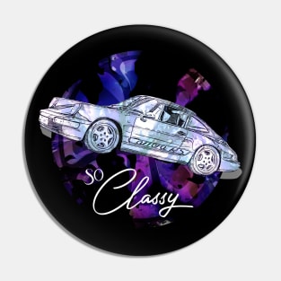 Classic Automotive Retro Car Tuning Car Pin