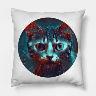 Fast mycat, revolution for cats Pillow