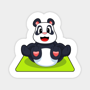 Panda Yoga Meditation Magnet