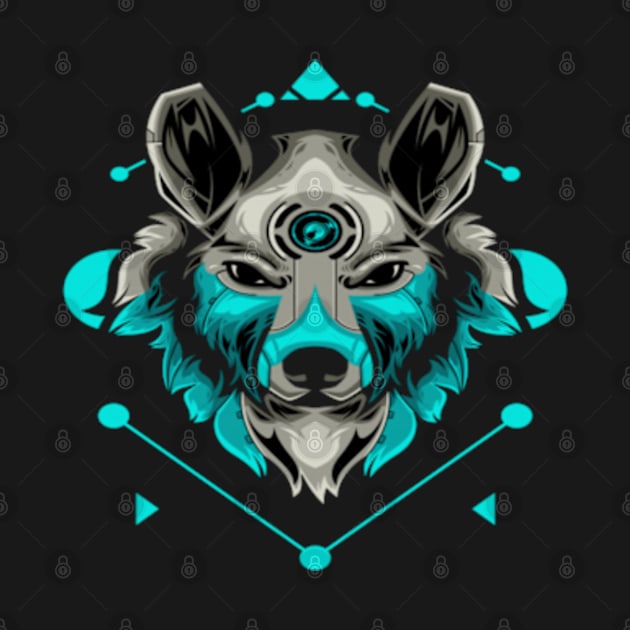 SILVER WOLF DIGITAL STYLE by kedesign1