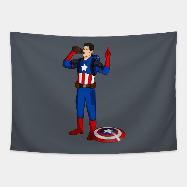 CAPTAIN ARCHER Tapestry by cityofpyramids