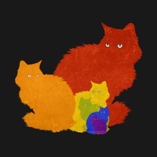 Rainbow cats T-Shirt