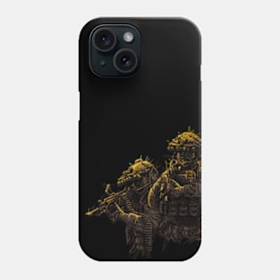 brigade scribble Phone Case