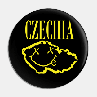 Vibrant Czechia Czech Republic : Unleash Your 90s Grunge Spirit! Pin