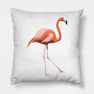 Flamingo Digital Painting Pillow