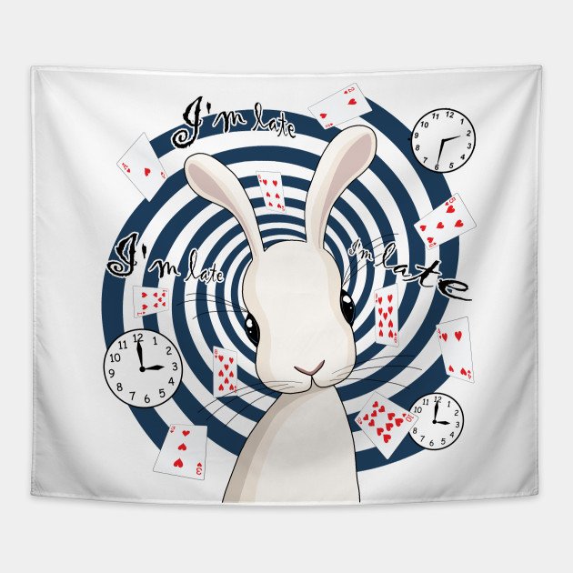 White Rabbit In Wonderland