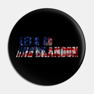 LETS GO BRANDON USA Pin