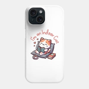 indoor cat Phone Case