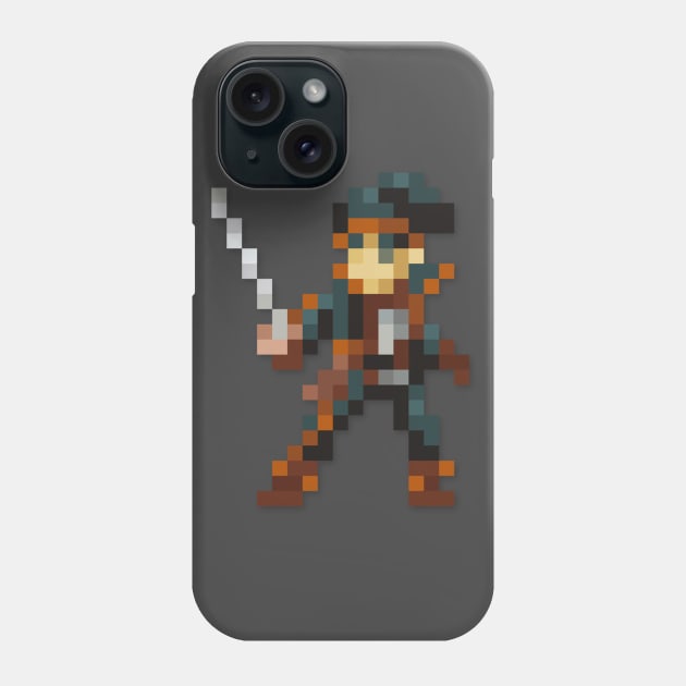 Ryu low-res pixelart Phone Case by JinnPixel