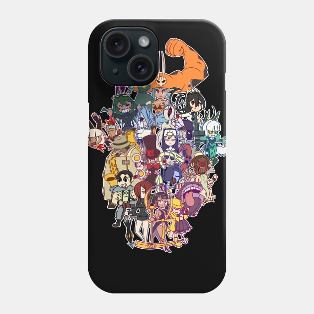 skullgirls encore cast Phone Case by SuperPixelDude