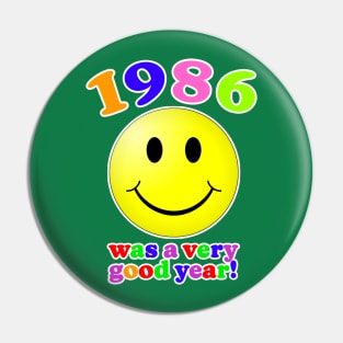 1986 Pin