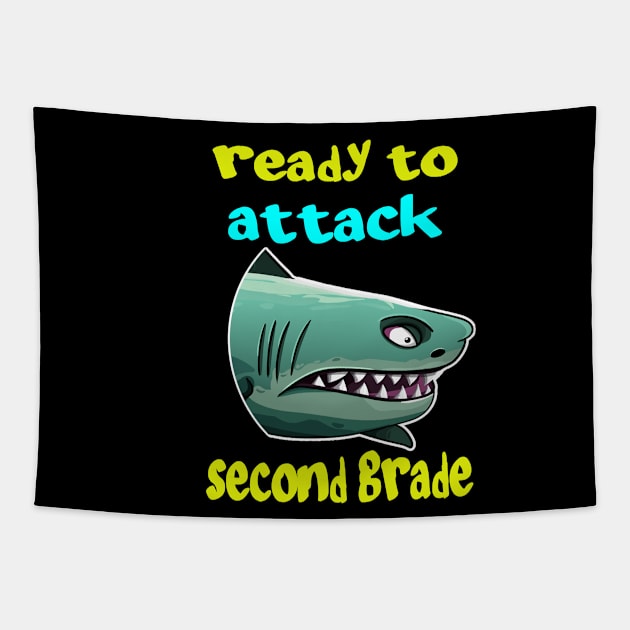 ready to attack second grade Tapestry by Emma-shopping