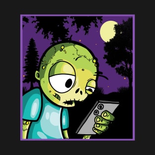 Cellphone Zombie T-Shirt