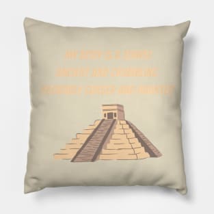 My body is a temple… Pillow