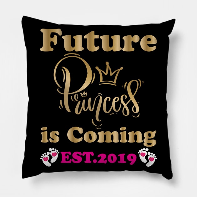 Future Princess is coming Pillow by Work Memes