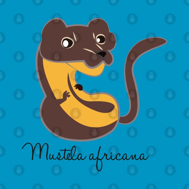 Amazonian weasel by belettelepink